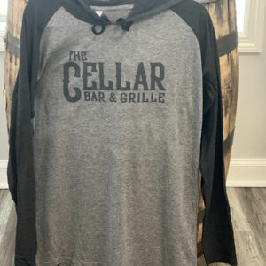 cellar bar and grille long sleeve hoodie