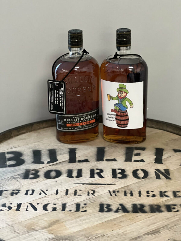 bulleit shamrock barrel pick